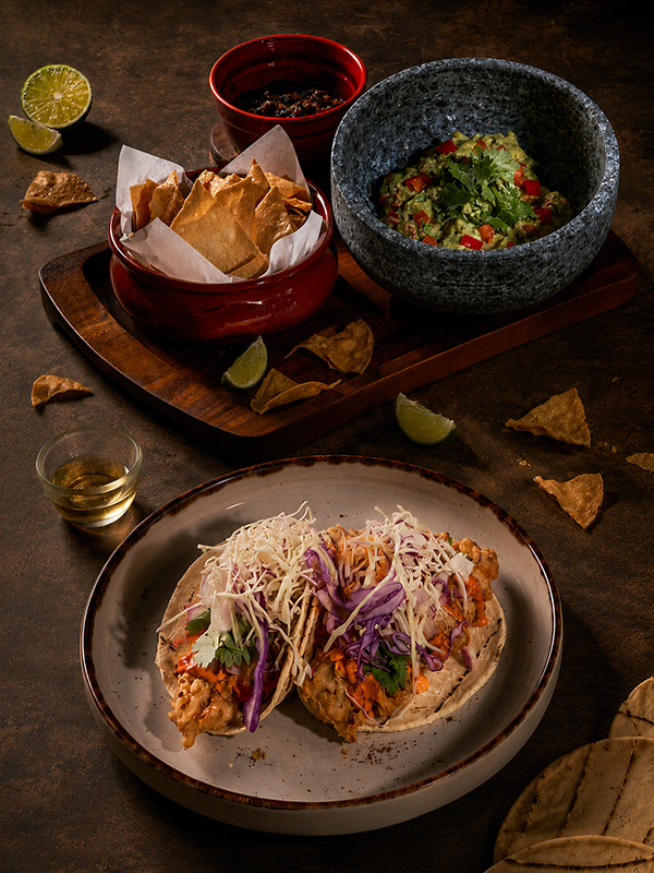 Guacamole & Bala Fish Taco
